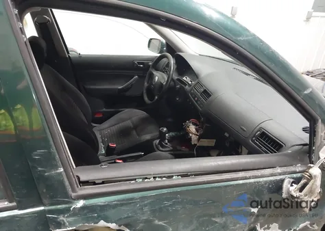 2001 Volkswagen Jetta Gl из США, поврежденный, VIN 3VWRS29M91M004109